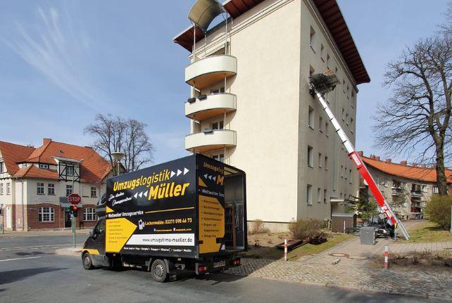 Möbellift schnell und einfach in Zettlitz